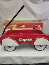 Campbell's Soup Wagon Cub Cruiser Metal 36" long in box