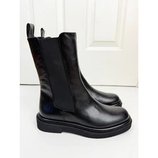 NWB PALOMA BARCELO BLACK AUBREY BOOT 8