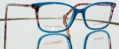 CAROLINA HERRERA HER 0246 1ED Eyeglasses GREEN/TORTOISE New Plastic 51-16-140