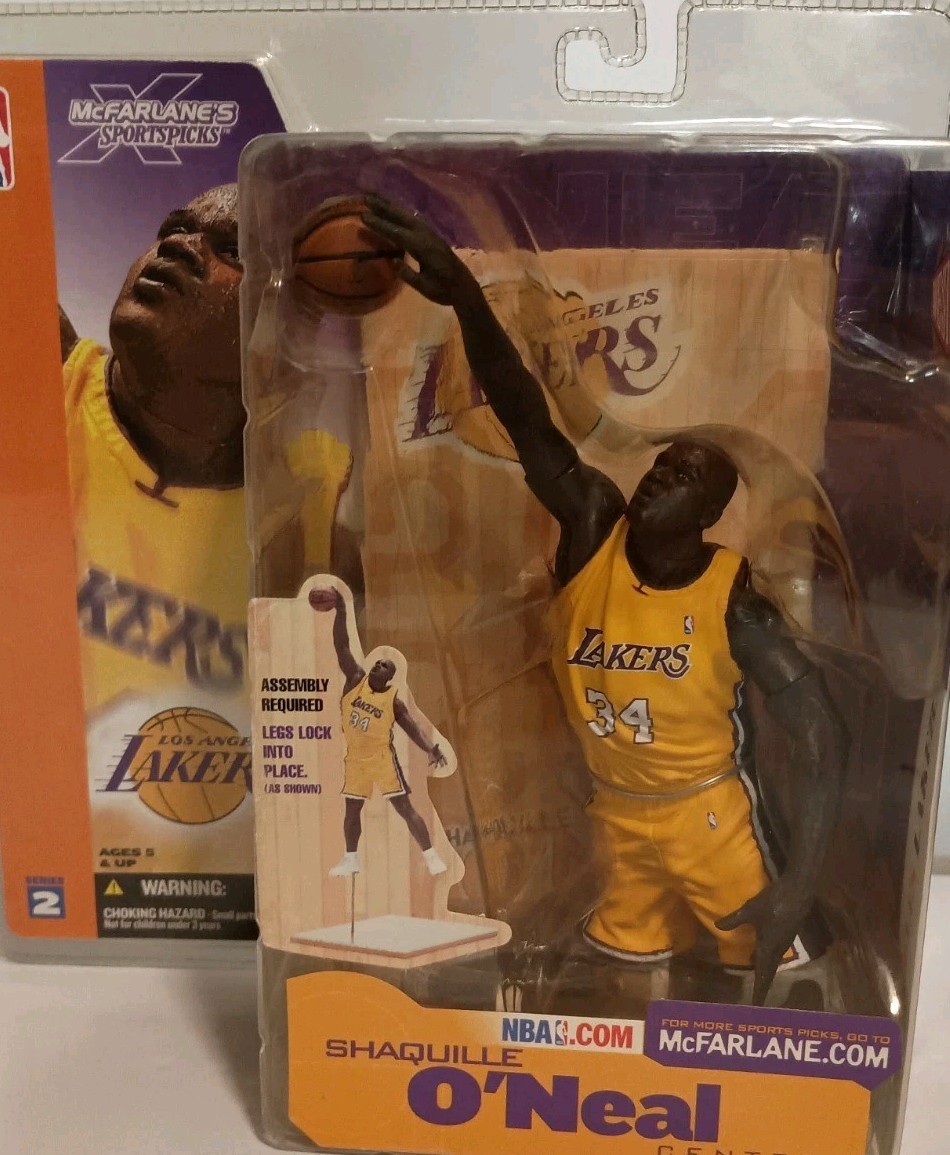 McFarlane's Shaquille O'Neal Series 2 Los Angeles Lakers Center