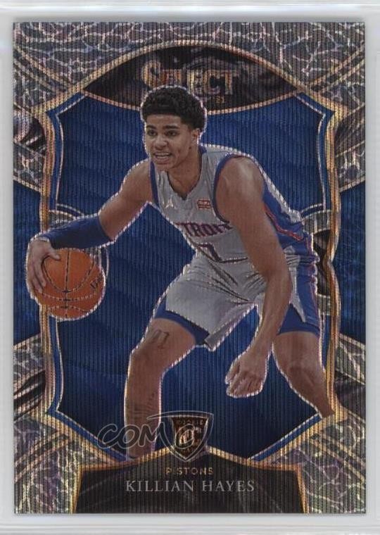 2020-21 Panini Select Concourse Elephant Prizm Killian Hayes #67 Rookie RC 08aq