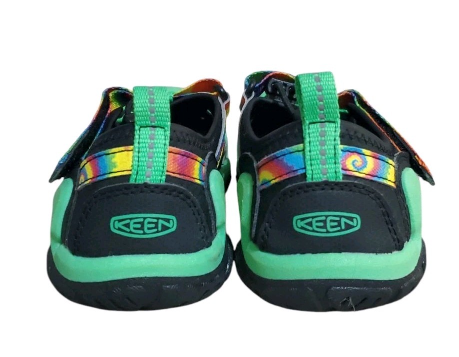 Sandali Keen Knotch Creek per bambini taglia 2 tie dye verde irlandese scarpe per bambini