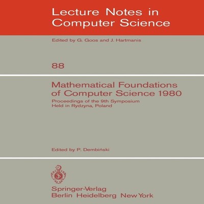 Mathematical Foundations of Computer Science 1980 9th Symposium H