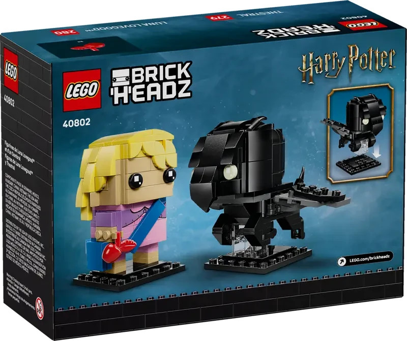 Regalo Harry Potter: LEGO BrickHeadz 40802 Luna Lovegood e Thestral - 3
