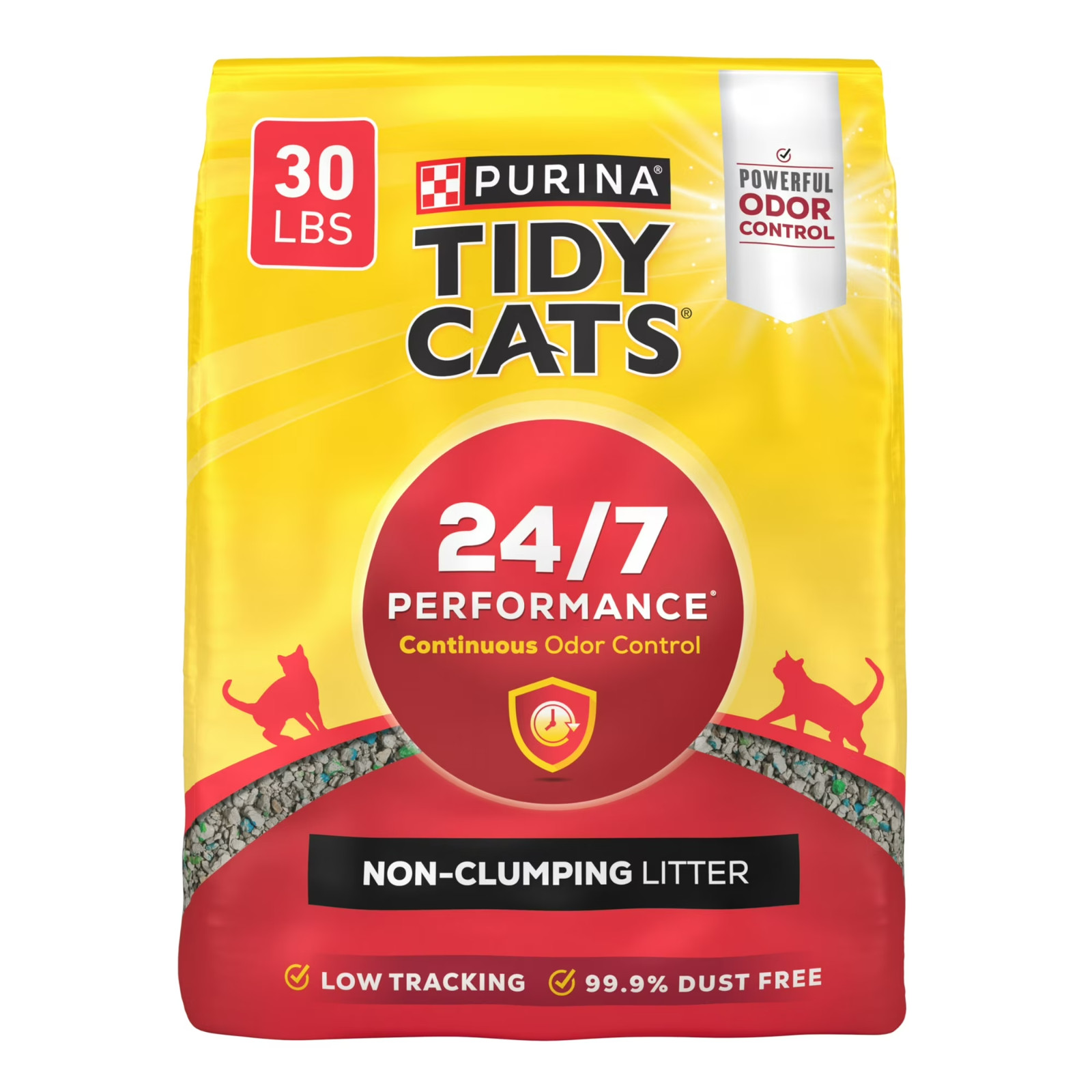Purina Tidy Cats Non Clumping Multi Cat Litter, 30 Lb. Bag -