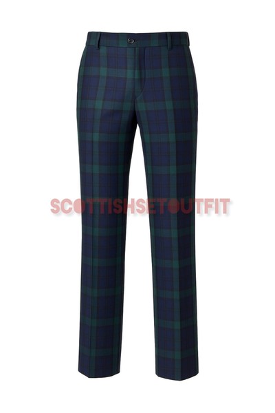Scottish Pride Of Scotland Tartan Trouser Traditional Highland Trouser Kilt Pant