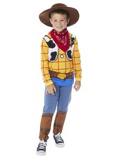 Toy Story 4 Woody Hooded Shirt and Pants Boy's Costume