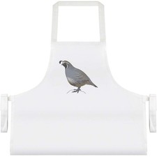'California Quail' Unisex Cooking Apron (AP00091979)