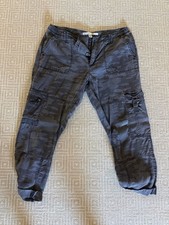 Unbranded Women's Grey and Blue Trousers