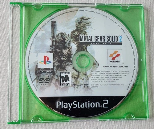Metal Gear Solid 2: Substance - (PS2) - Disc Only