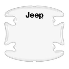 Jeep Universal Car Door Handle Cup Protector Clear Decal Sticker Jeep Universal Car Door Handle Cup Protector Clear Decal Sticker