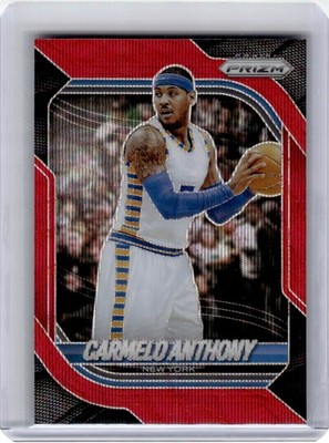 2025-26 Panini Prixm Basketball JERSEY MATCH Carmelo Anthony 7/299 New York