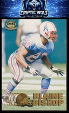 1997 Pacific Crown Collection #156 Blaine Bishop Tennessee Oilers