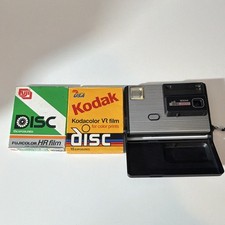 Kodak Disc 4100 Camera Kodak Kodacolor VR Film Fuji Disc HR Film Vintage