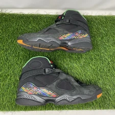 Size 10 - Jordan 8 Black Tinker Air Raid Playoff Black Green 305381-004