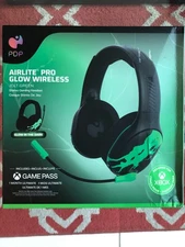 PDP Airlite Pro Glow Wireless Jolt Green Stereo Gaming Headset For Xbox New