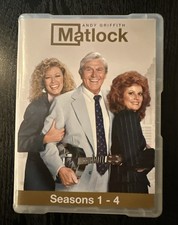 Matlock Season 1-4 DVD, 2024, 24-Disc Andy Griffith lawyer mystery suspense