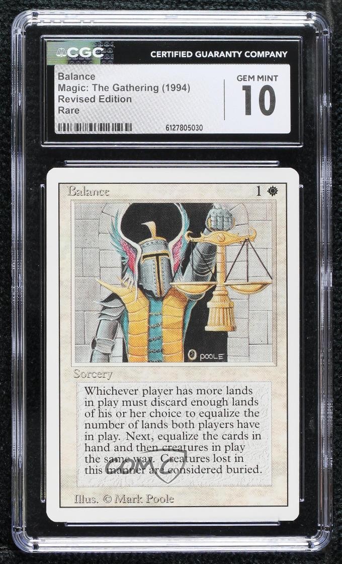 Balance Magic: Revised Edition CGC 10 Gem Mint 1994