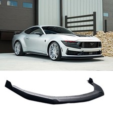 Front Bumper Lip Splitter For 24-26 Ford Mustang Dark Horse 3pcs