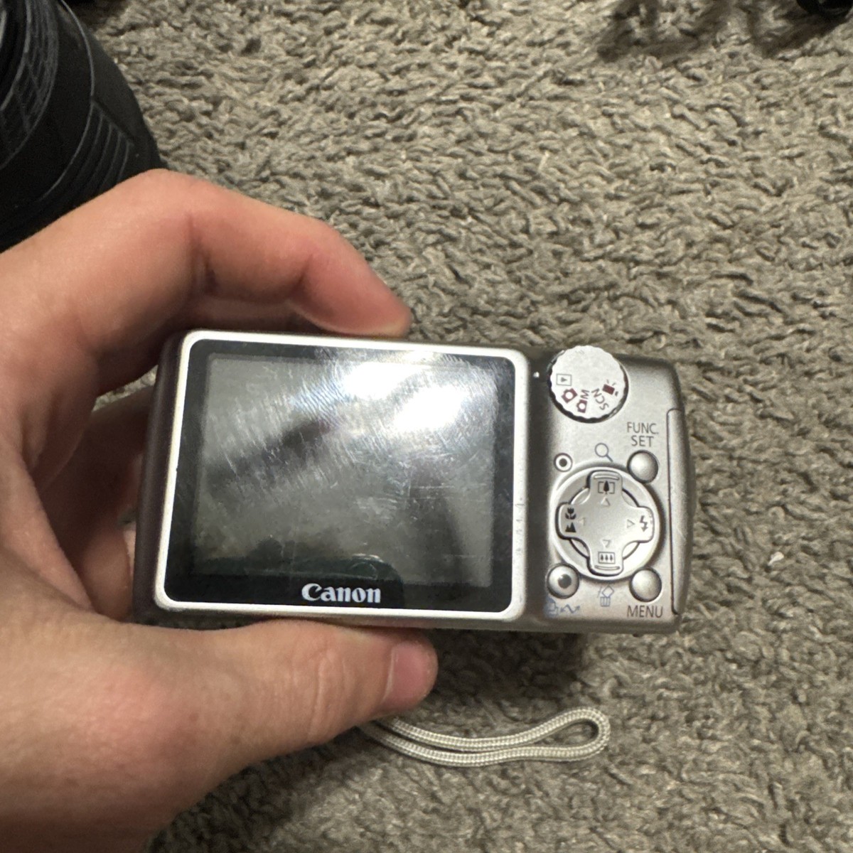 Canon PowerShot A470 7.1MP Digital Camera Silver 3.4x Zoom Tested