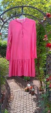 Leinenkleid Damen Pink 36-38 S M Neuwertig So...