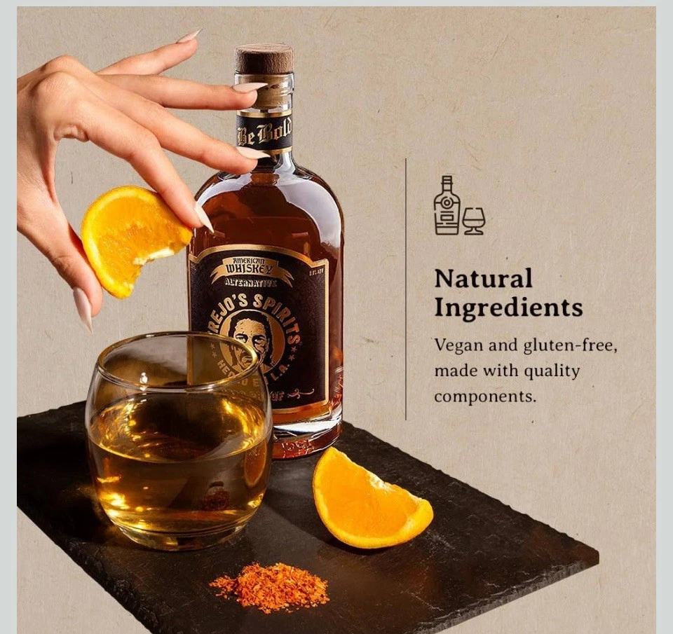 Trejo's Non Alcoholic Gin Alternative Zero Proof Beverage 20 Calorie Gluten Free - Image 4 of 4