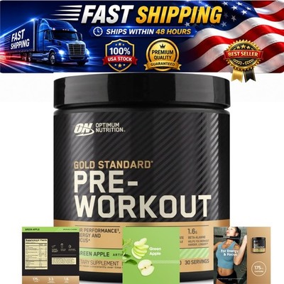 Optimum Nutrition Gold Standard Pre Workout Green Apple 30 Servings