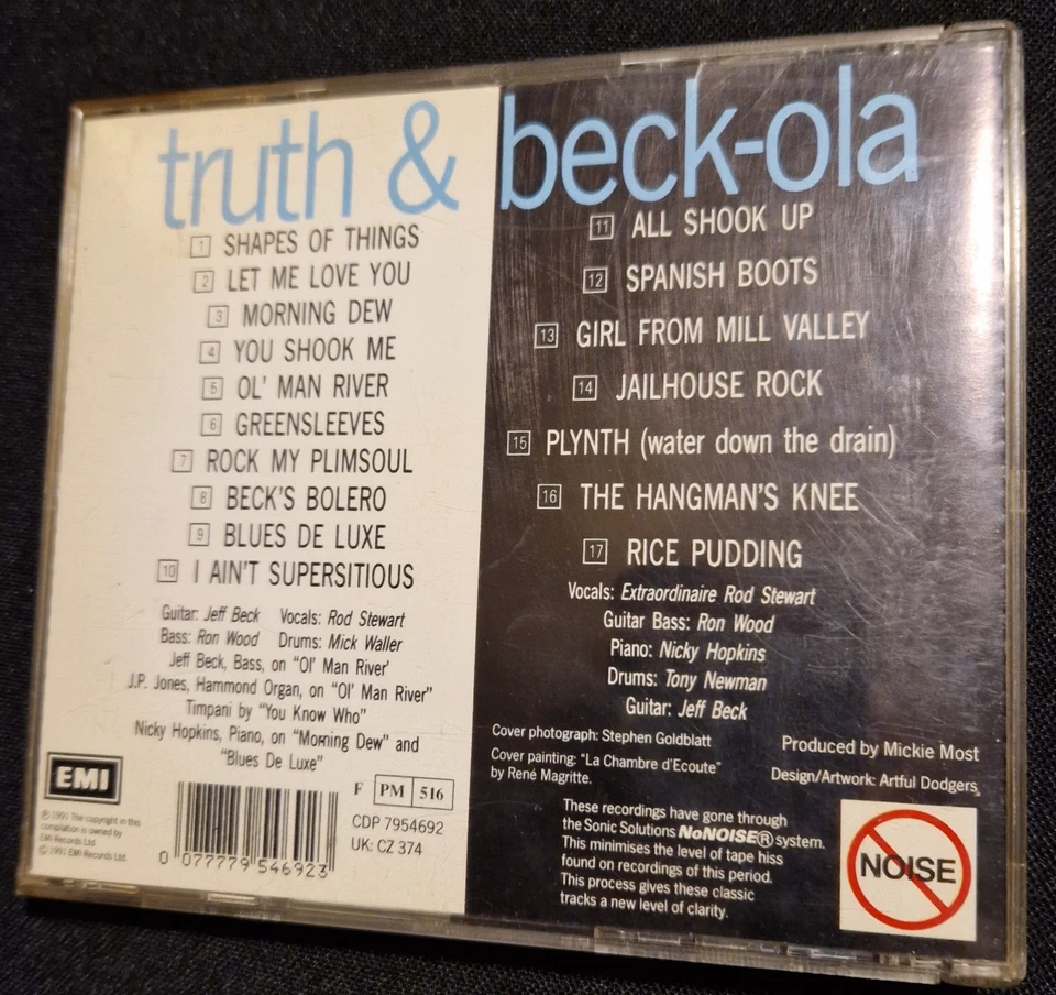 Jeff Beck  Truth & Beck-Ola  CD  gebraucht gut - Bild 2 von 3