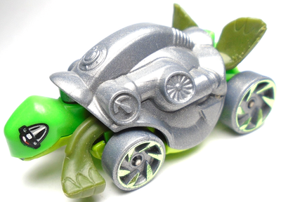 #ad #ad 2021 HOT WHEELS STREET BEASTS TURTOSHELL GREEN amp; GRAY DIECAST 2 3 8quot; TURTLE CAR $11.99