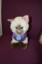 Build A Bear Promise Pets Siamese Himalayan Cat Plush Soft Toy 10" A4