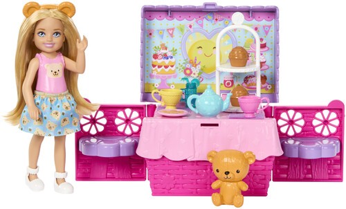 Mattel - Barbie Family & Friends Club Chelsea Pop-Up Tea Party