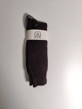 b studio -men's socks - brown- Cashmere blend - Made in USA **N2**