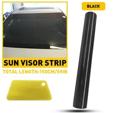 Sun Visor Strip Windshield Banner Long Vinyl Lasting Premium Blank Decal Upgrade