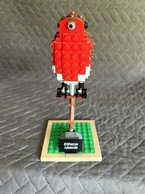 LEGO Ideas Birds 21301 Blue Jay Hummingbird Red Robin COMPLETE NO MANUAL NO BOX