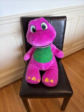 Fisher Price 2024 Barney The Dinosaur 24  Big Plush Toy
