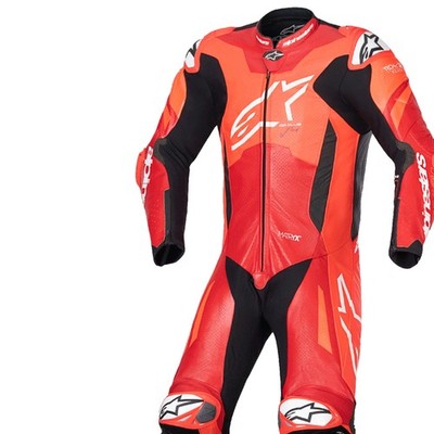 Alpinestars 4017-0591-54 GP Plus V4 Sprint 1-Piece Leather Suit 54 Red