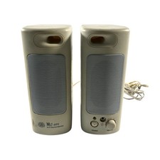 Vintage MLI 699 Hi-Fi Sound Monitor Powered Desktop PC Computer Speakers