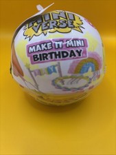 MGA Entertainment Mini Verse Make It Mini Birthday Blind Pack Collectible