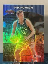 2001 Bowmans Best Basketball Dirk Nowitzki Holo Foil Refractor #60 MAVERICKS