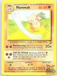 Marowak 52/130 Base Set 2 Uncommon
