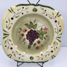 4  La Toscana By Certified International Pamela Gladding Dinner Plate 11 1/4"