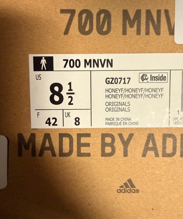 Talla 8.5 - Adidas Yeezy Boost 700 MNVN Honey Flux Foto 4 de 4