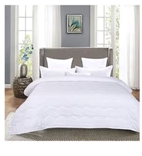 Quilted Down Alternative Comforter, Ultra Soft all season Comforter Duvet Insert