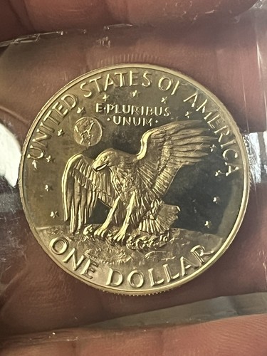 DDR 1974 S PR Silver IKE $ Nicely Toned - Picture 2 of 8