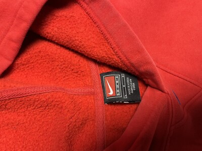 2001 Philadelphia 76ers Sixers Nike Center Swoosh Hooded NBA