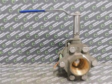 USED PBM SPB-39-S2/E0 3" Industrial 2-Way Ball Valve 836 Bronze Series 9 600 PSI