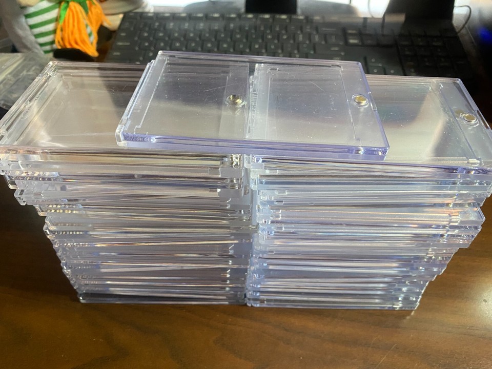 30 Pack Card Holders for 35pt55pt. Trading Cards One Touch
