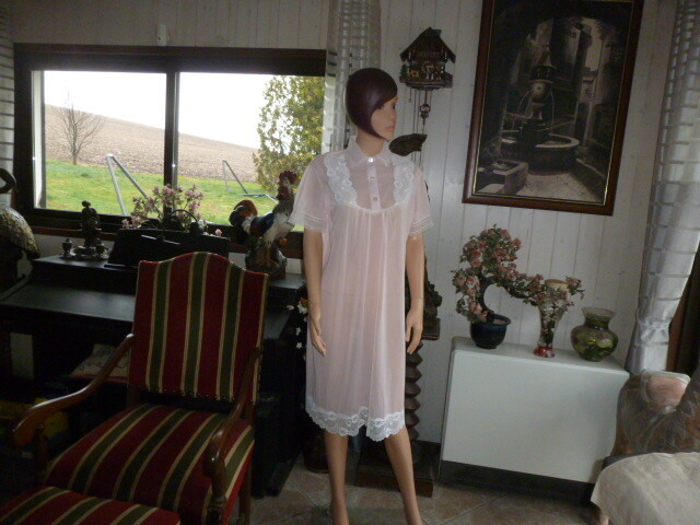 Chemise Nuit Nylon Vintage d�??occasion