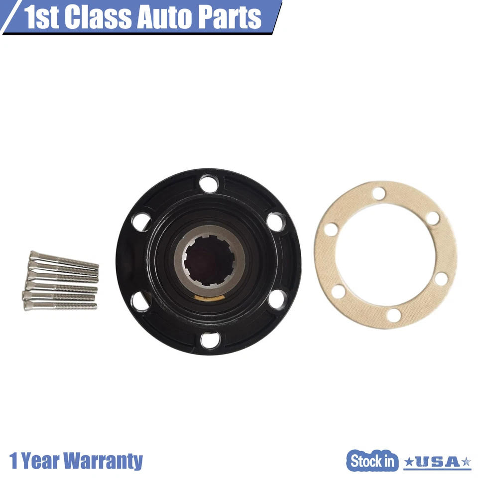 Bujes de bloqueo para 41-71 Jeep CJ Jeepster Comando 25-27 ejes 10 estrías 6 pernos Foto 2 de 2