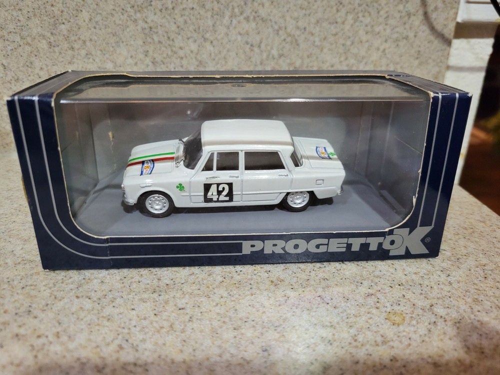1/43 Car Model Progetto Alfa Romeo Giulia Ti Super 1964 Tour De France Die Cast
